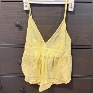 Sunny Yellow Camisole Top